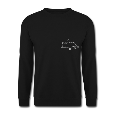 Katzen Pullover - Katze Nö Nein Mittelfinger finnisch Ei