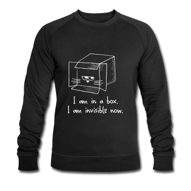 Katzen Pullover - Katze Spruch Karton