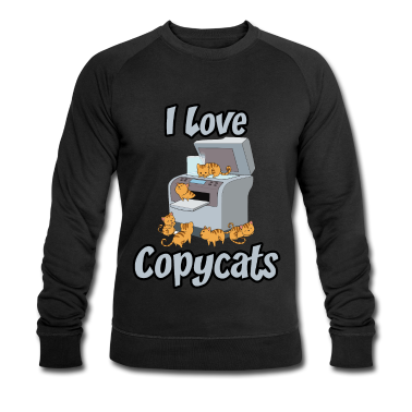 Katzen Pullover - Kopieren Katzen Kopie Kopierer Katze Copycats