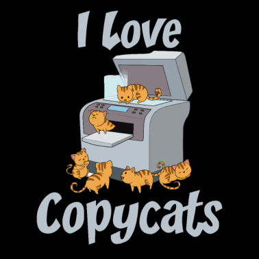 Motiv Kopieren Katzen Kopie Kopierer Katze Copycats