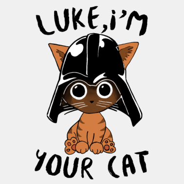 Motiv Luke, ich bin deine Katze.