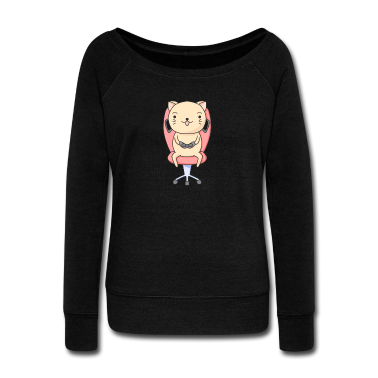 Katzen Pullover - Katze Gamer