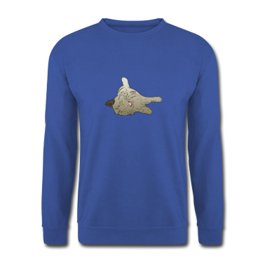 Katzen Pullover - Katze am spielen