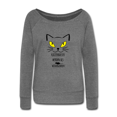 Katzen Pullover - Geschenk Katzenliebhaberin liebe Katzen catlady