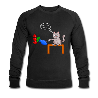 Katzen Pullover - angry cat, böse Katze, weil ichs kann, grumpy, mad
