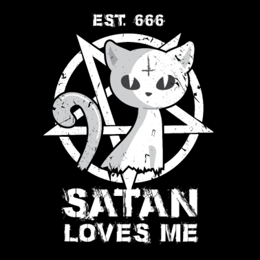 Motiv 666 Team Satan Halloween Gothic Teufel Design