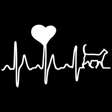 Motiv Katze Herzschlag