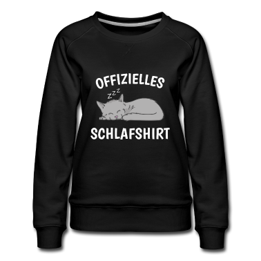 Katzen Pullover - OFFIZIELLES SCHLAFSHIRT KATZE Geschenkidee