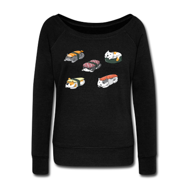 Katzen Pullover - Sushi Katze