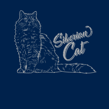 Motiv Sibirische Katze / Langhaar / Hauskatze Geschenk