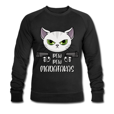 Katzen Pullover - Pew Pew Madafakas Katze