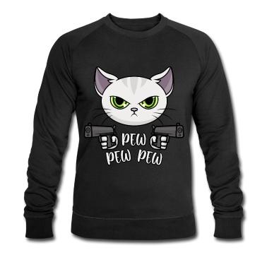 Katzen Pullover - Pew Pew Madafakas Pew Pew Pew Katze