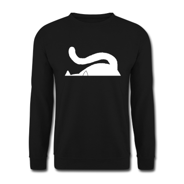 Katzen Pullover - KATZE VERSTECK LUSTIG STUBENTIGER GESCHENK