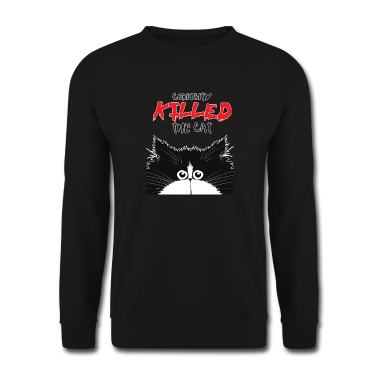 Katzen Pullover - Neugierige Katze