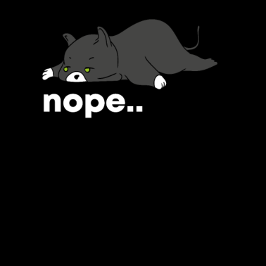 Motiv Katze Faul Gaming Gamer