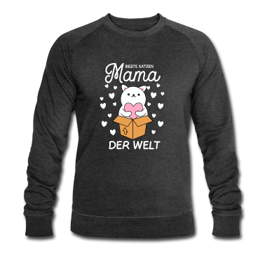 Katzen Pullover - katzen mama dame