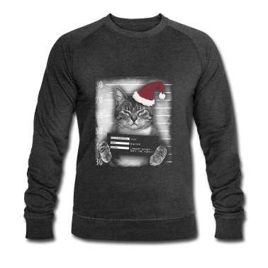 Katzen Pullover - Weihnachten Katze Verbrecher