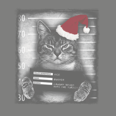 Motiv Weihnachten Katze Verbrecher
