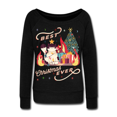 Katzen Pullover - Weihnachten Katzen chaos