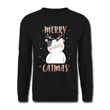 Katzen Pullover - Weihnachten Katze Kater Heiligabend