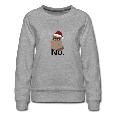 Katzen Pullover - Grinch grumpy cat Xmas Katze Weihnachten Ugly