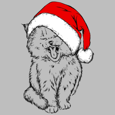 Motiv Christmascats,