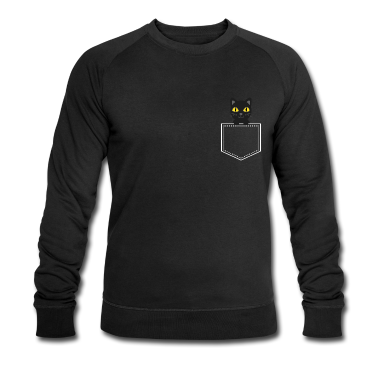 Katzen Pullover - Taschentier schwarze Katze