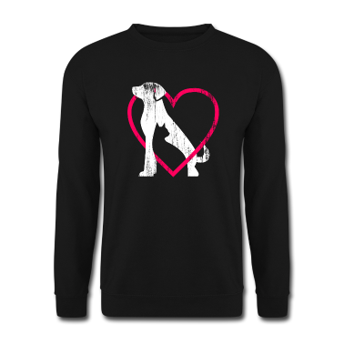 Katzen Pullover - Katze Hund Liebe Herz Haustiere Geschenk