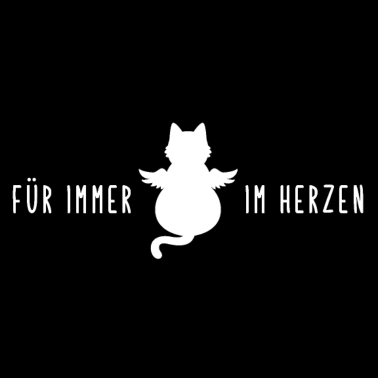 Motiv Katze Trauer Abschied tot traurig Geschenk Engel