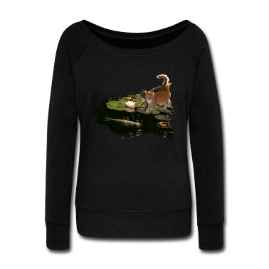 Katzen Pullover - Cats meet Koi