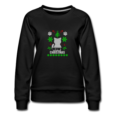 Katzen Pullover - Ugly Katze Weihnachten Christmas Xmas Geschenk