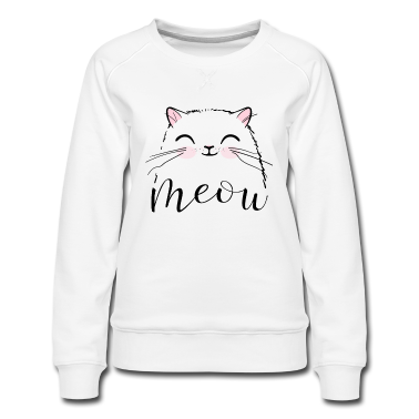 Katzen Pullover - Miau süße lustige faule Katzen Tierliebe Haustier