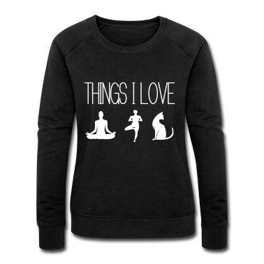 Katzen Pullover - Yoga Katze