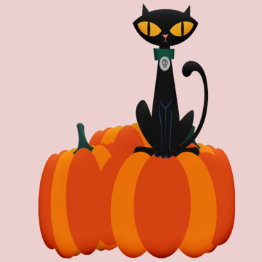 Motiv Halloween Katze