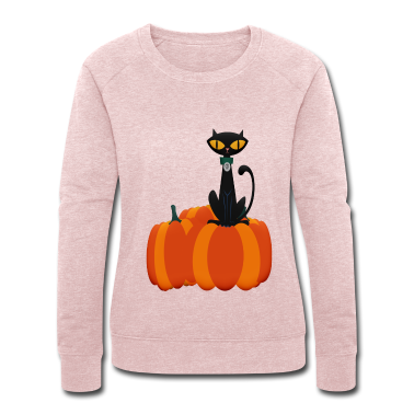 Katzen Pullover - Halloween Katze