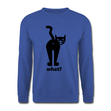 Katzen Pullover - Katze what
