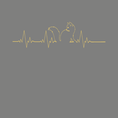 Motiv Katze Herzschlag Tierliebe Kätzchen Katze Geschenk