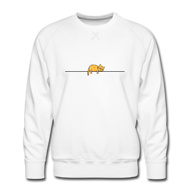 Katzen Pullover - Schlafende Katze (b)