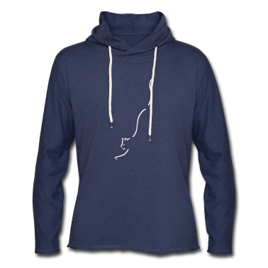 Katzen Hoodie - Katze Silhouette