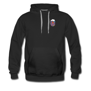 Katzen Hoodie - Bongo Katze in Brusttasche Niedliche Katze Tasche