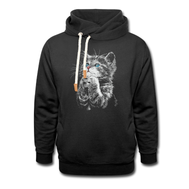 Katzen Hoodie - Katze