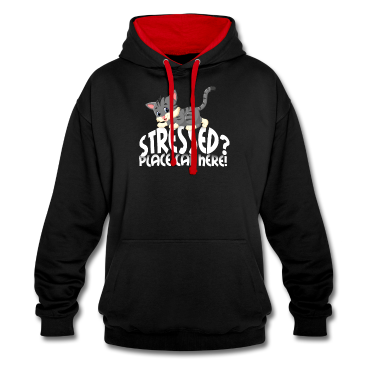 Katzen Hoodie - Katze Kätzchen Kater Geschenk süß Katzen