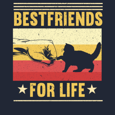 Motiv Bestfriends For Life Katze