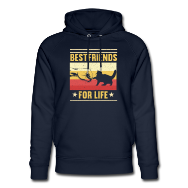 Katzen Hoodie - Bestfriends For Life Katze