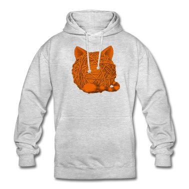 Katzen Hoodie - Katze & Wolle