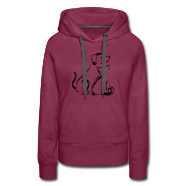 Katzen Hoodie - Hund & Katze