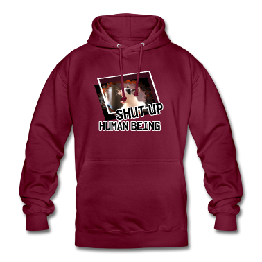 Katzen Hoodie - Shut Up, Human Being Katze Tier Haustier Geschenk