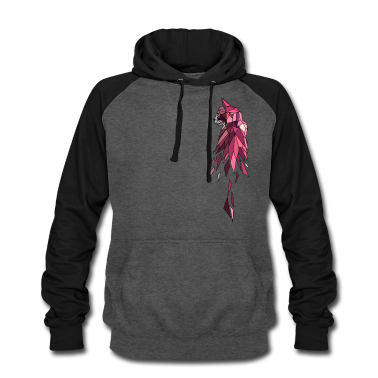 Katzen Hoodie - Katze Geschenk pink polygon