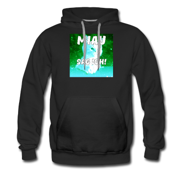 Katzen Hoodie - Miau Katze Tiere Haustiere Spruch