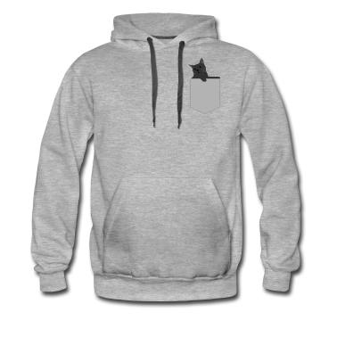 Katzen Hoodie - Pocket Cat